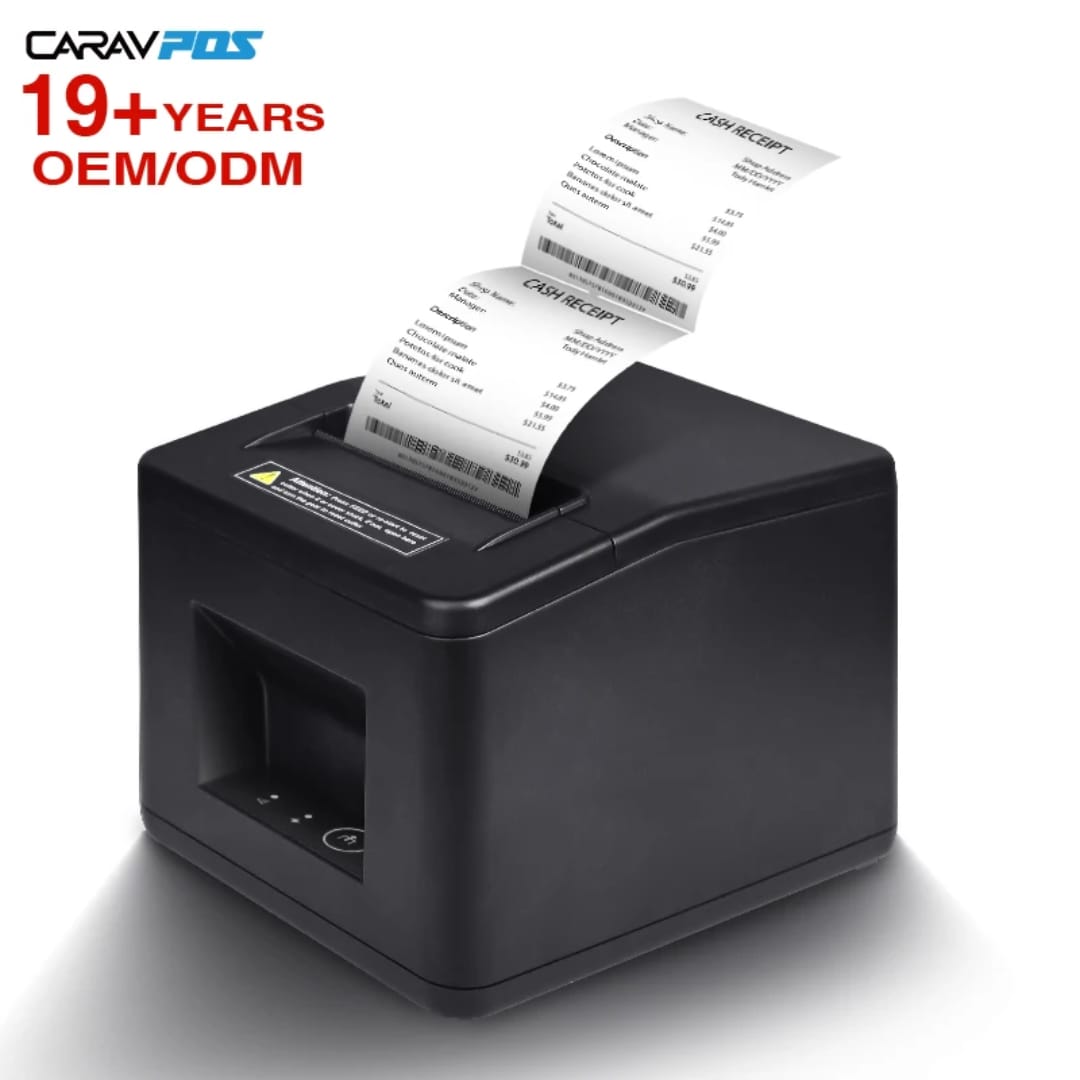 Vue 2 de Imprimante Ticket caisse Carave CP-80281