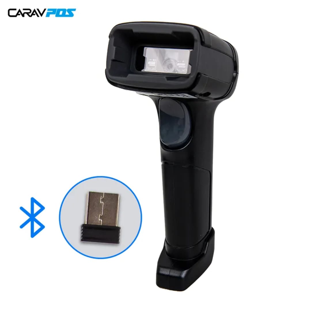 Vue 2 de Scanner lecteur de Code Barre Carave BS-A256 2D