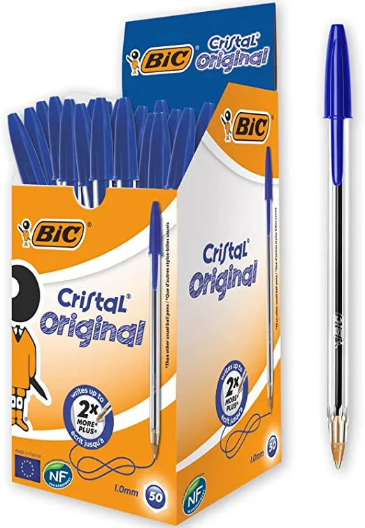 Paquet Stylo BIC de 50 pièces